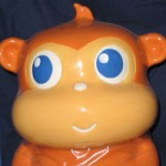 orange monkey teddy