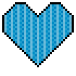 blue-pixel-art-heart