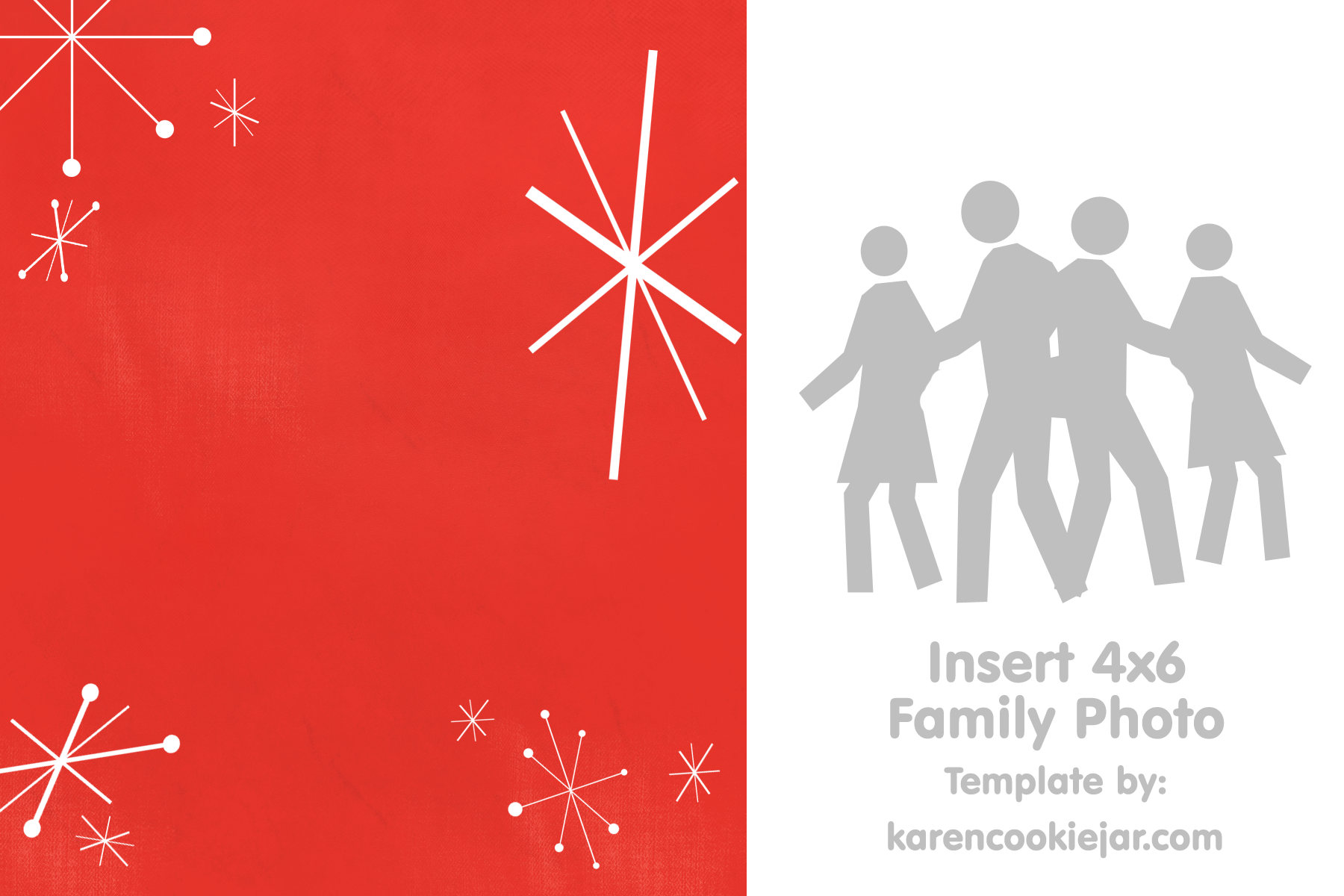 Free Photo Christmas Card Template Karen Cookie Jar