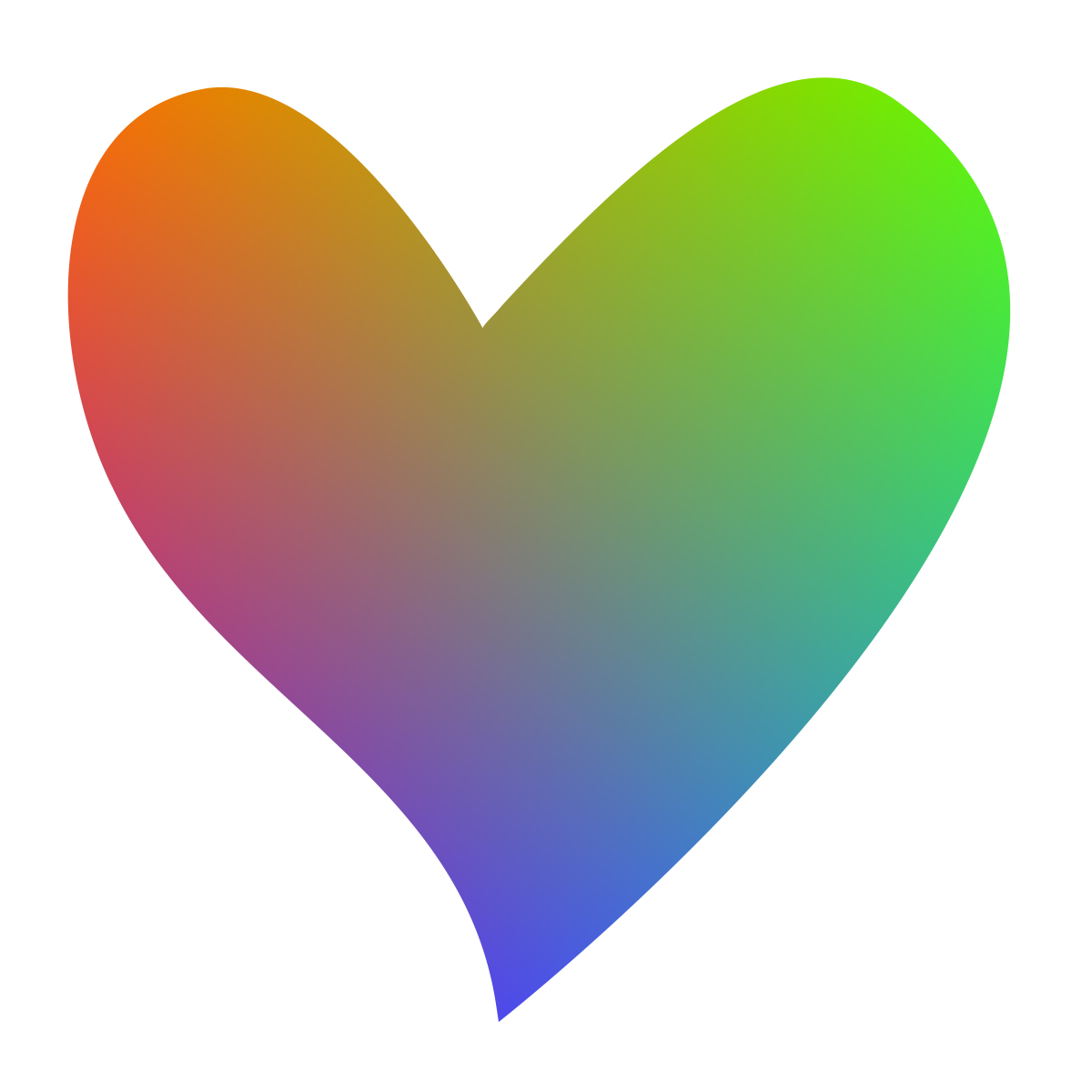 Colorful Heart Shaped Clipart - Karen Cookie Jar
