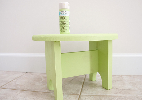 painted stool