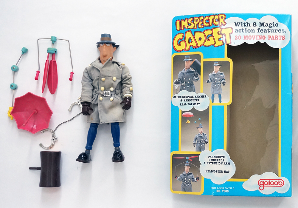 How much does the 1983 Inspector Gadget Action Figure sell for on